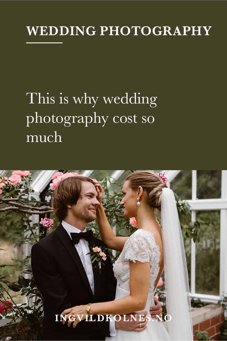 Why is wedding photography SO expensive?
